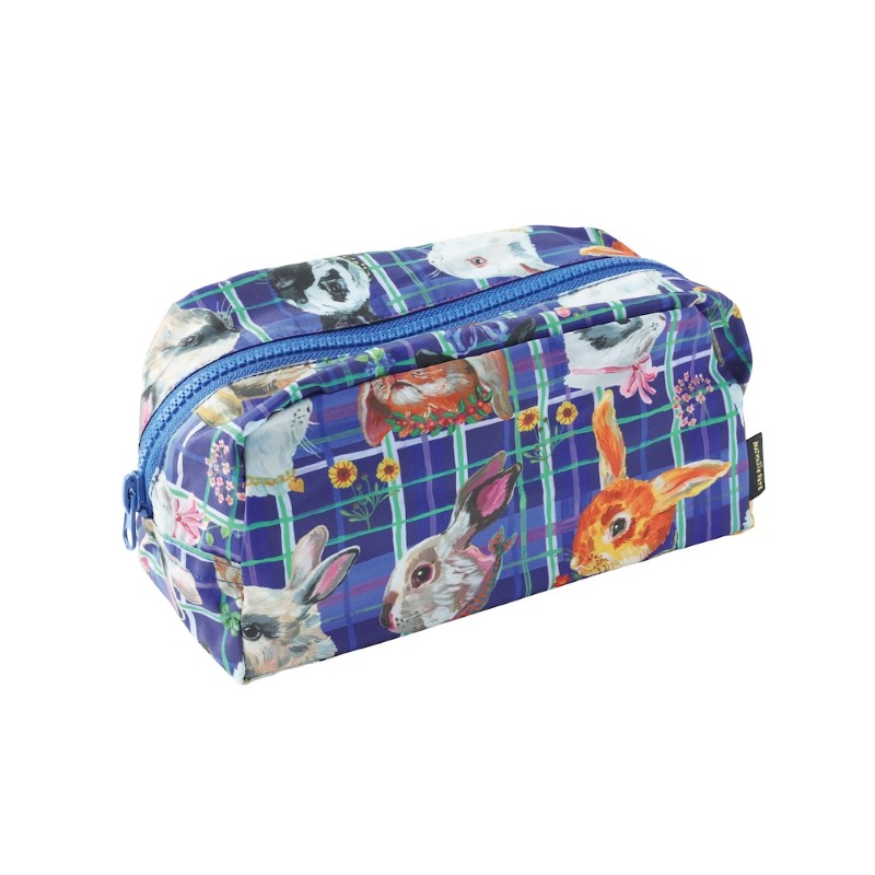 Nathalie Lete ナタリーレテ Pouch Rabbits-BL
